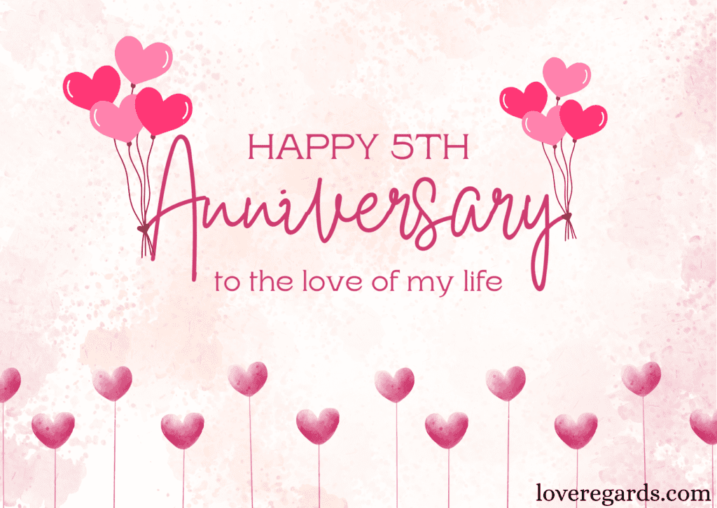 Celebrating Half a Decade of Love