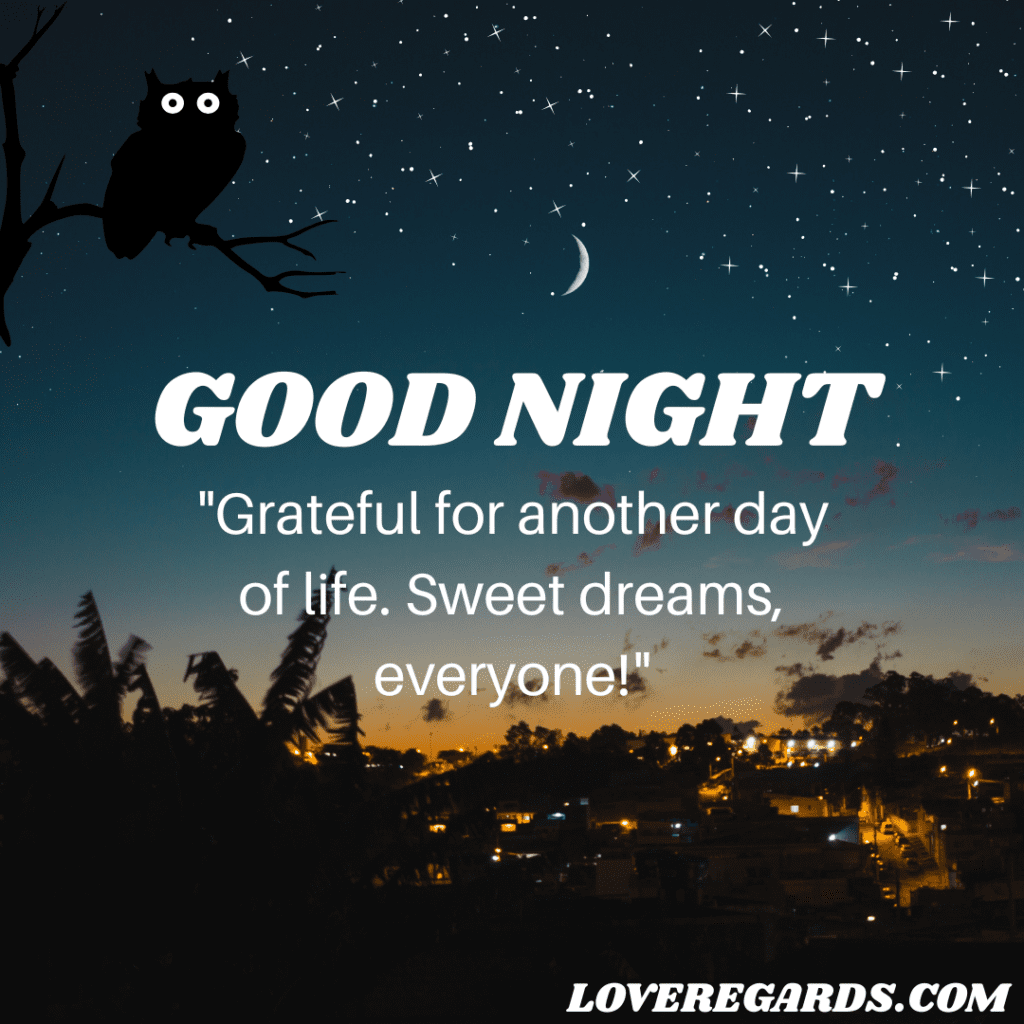 Good Night Blessings