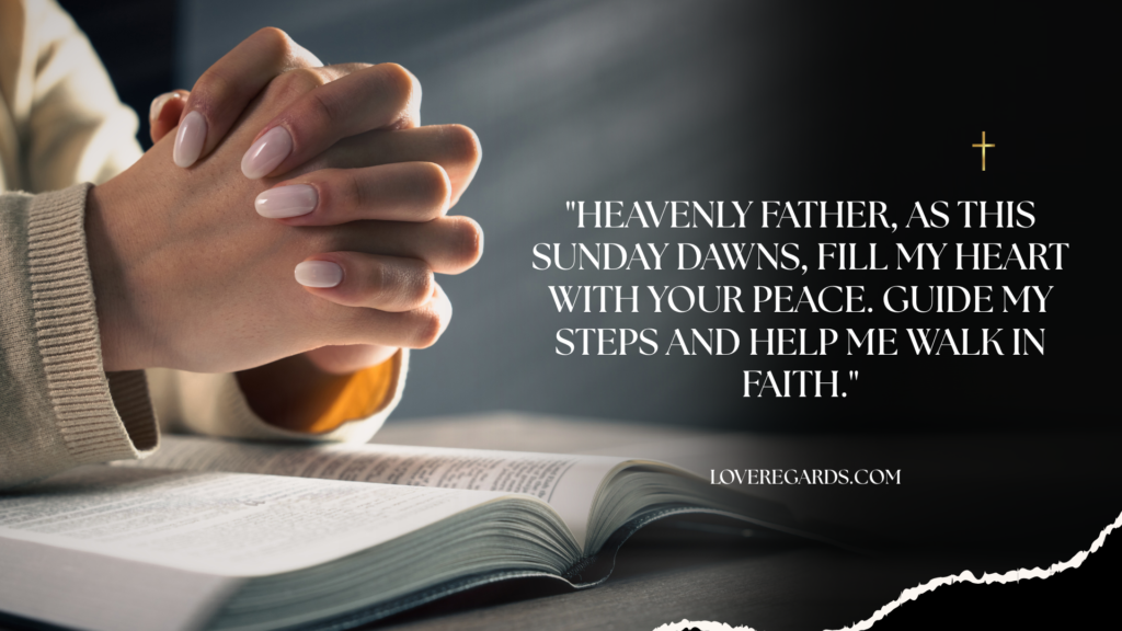 Sunday Prayers