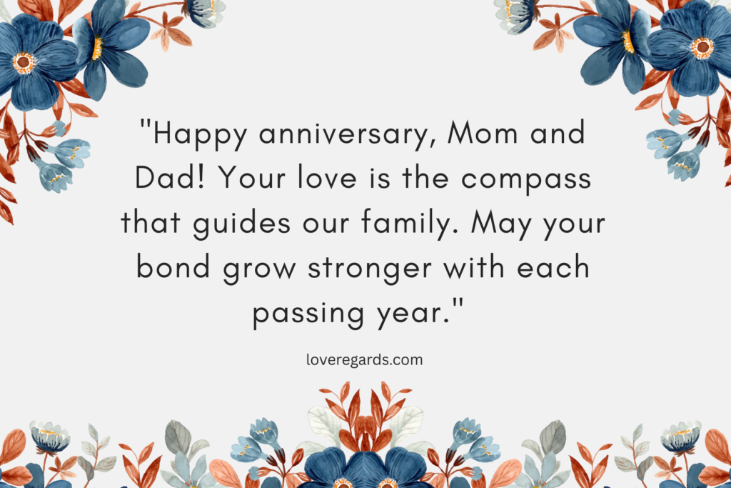 Anniversary Wishes for Parents