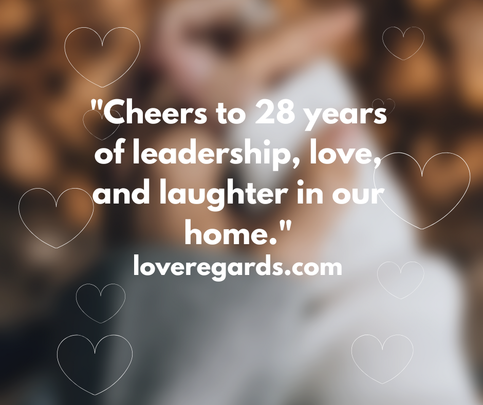 Happy 28th Anniversary