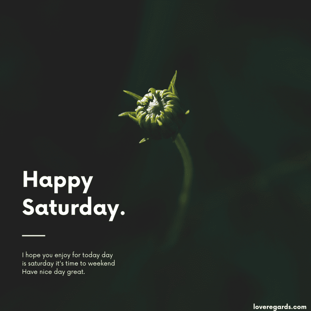 Saturday Prayers