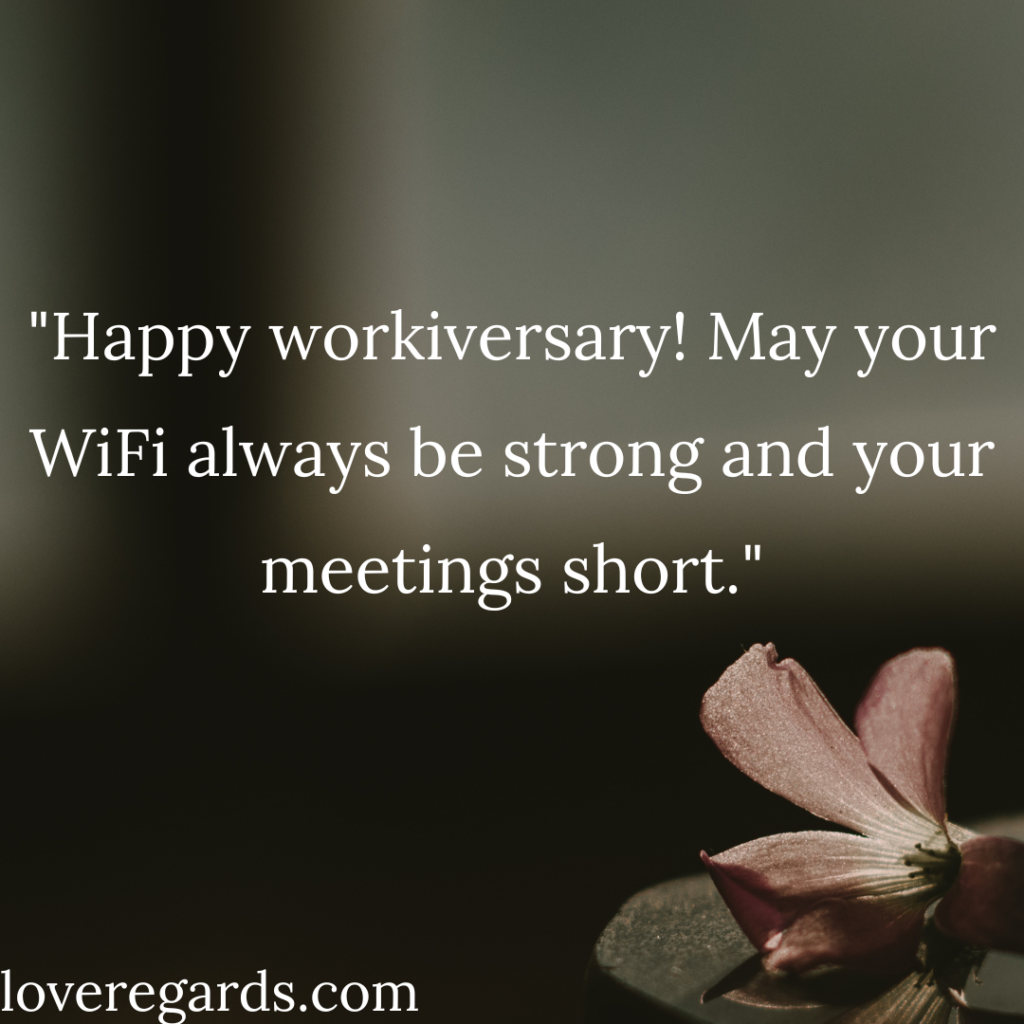 Work Anniversary Celebrations
