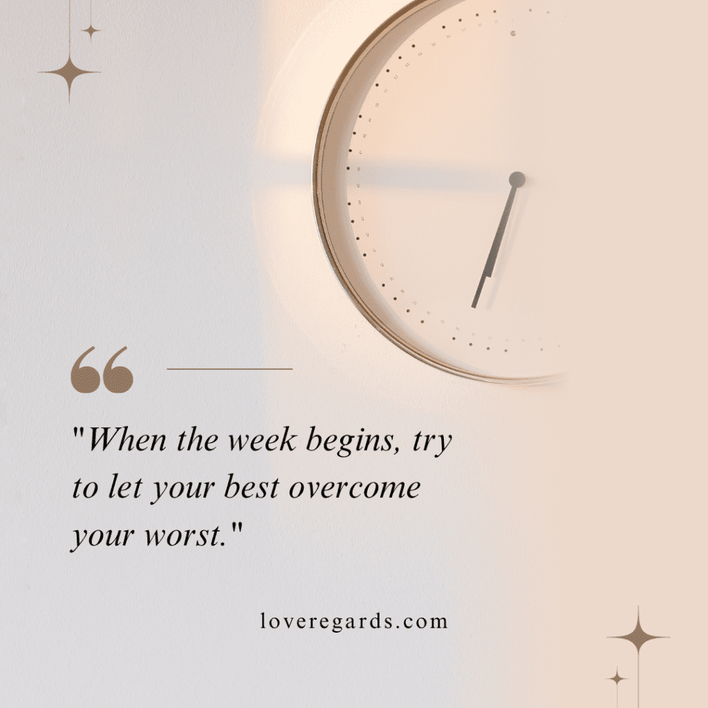 New Week Quotes and Sayings