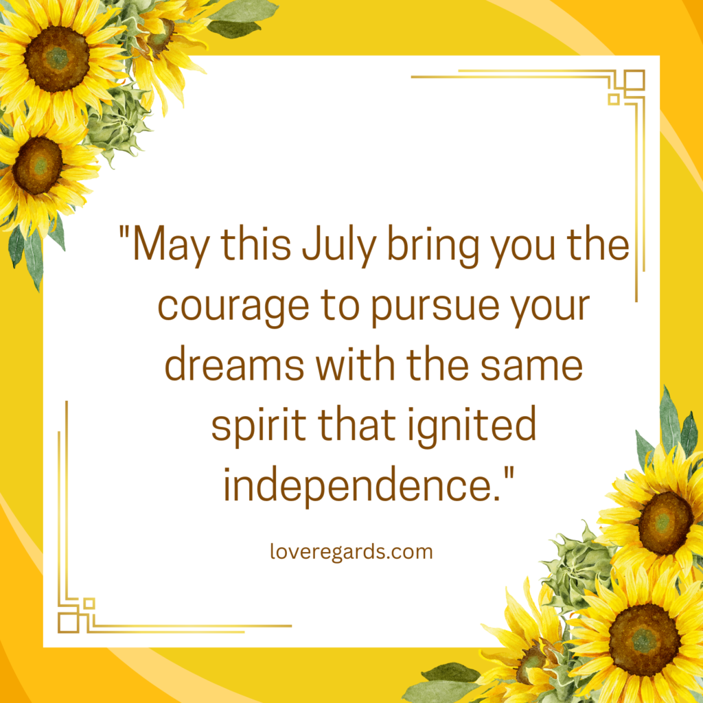 July First Week Blessings