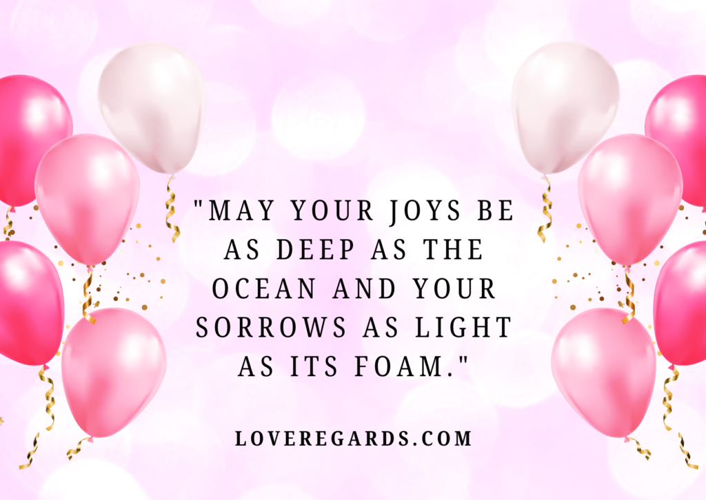 Irish Birthday Blessing