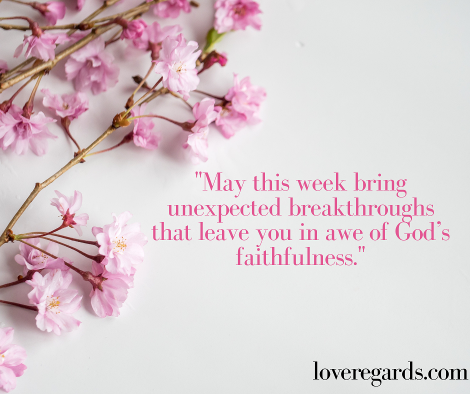 July 3rd Week Blessings