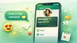 WhatsApp About Lines