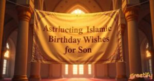 Islamic Birthday Wishes for Son