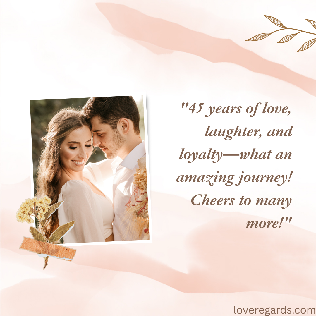 Happy 45th Anniversary