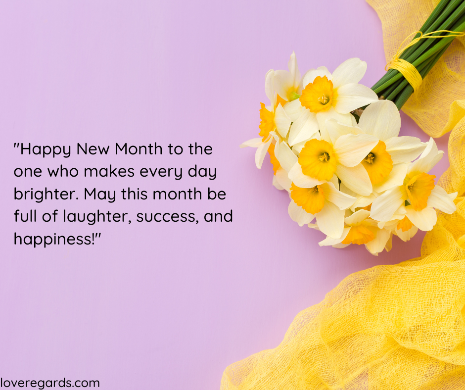 Happy New Month Wishes