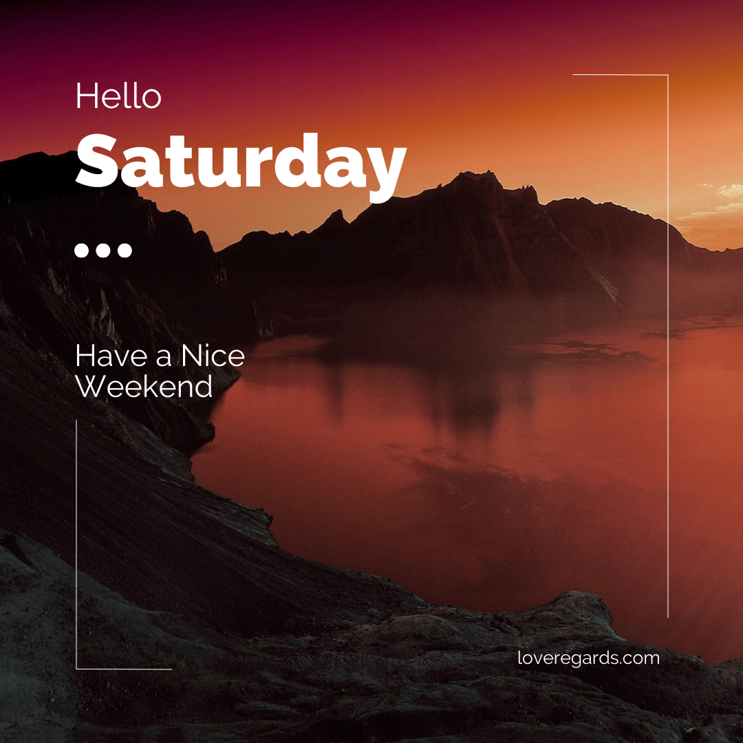 Saturday Prayers