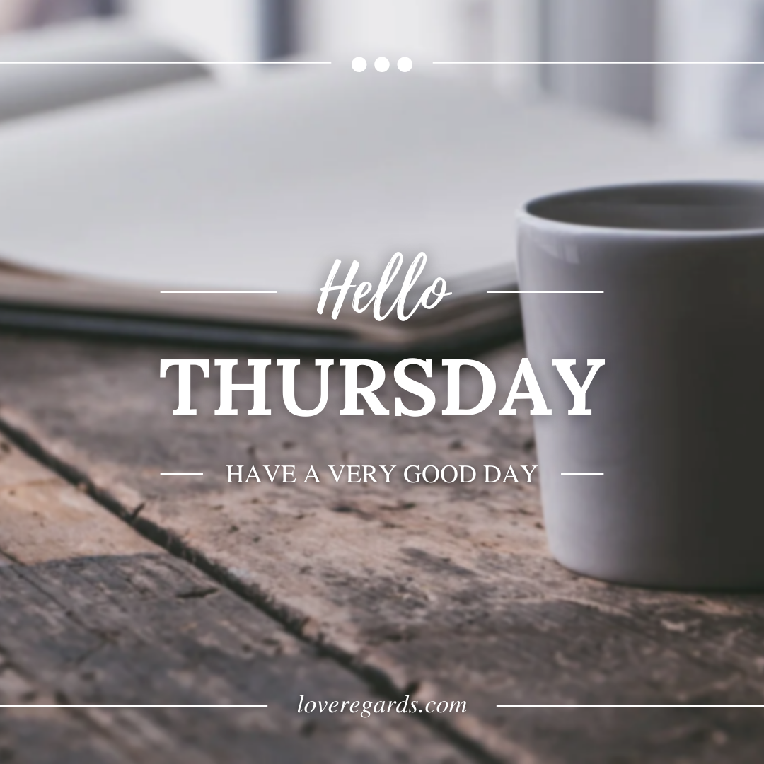 Thursday Prayers