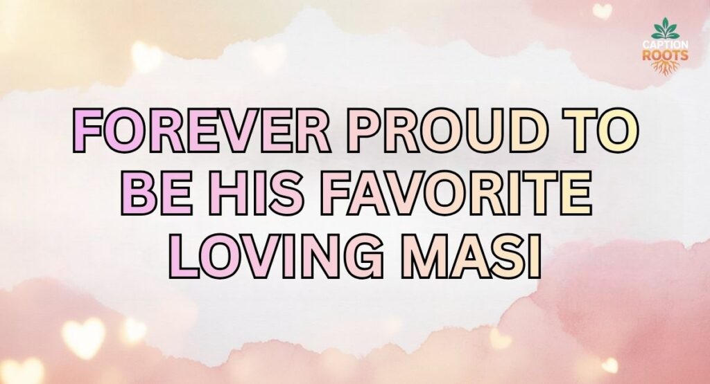Masi Love Captions